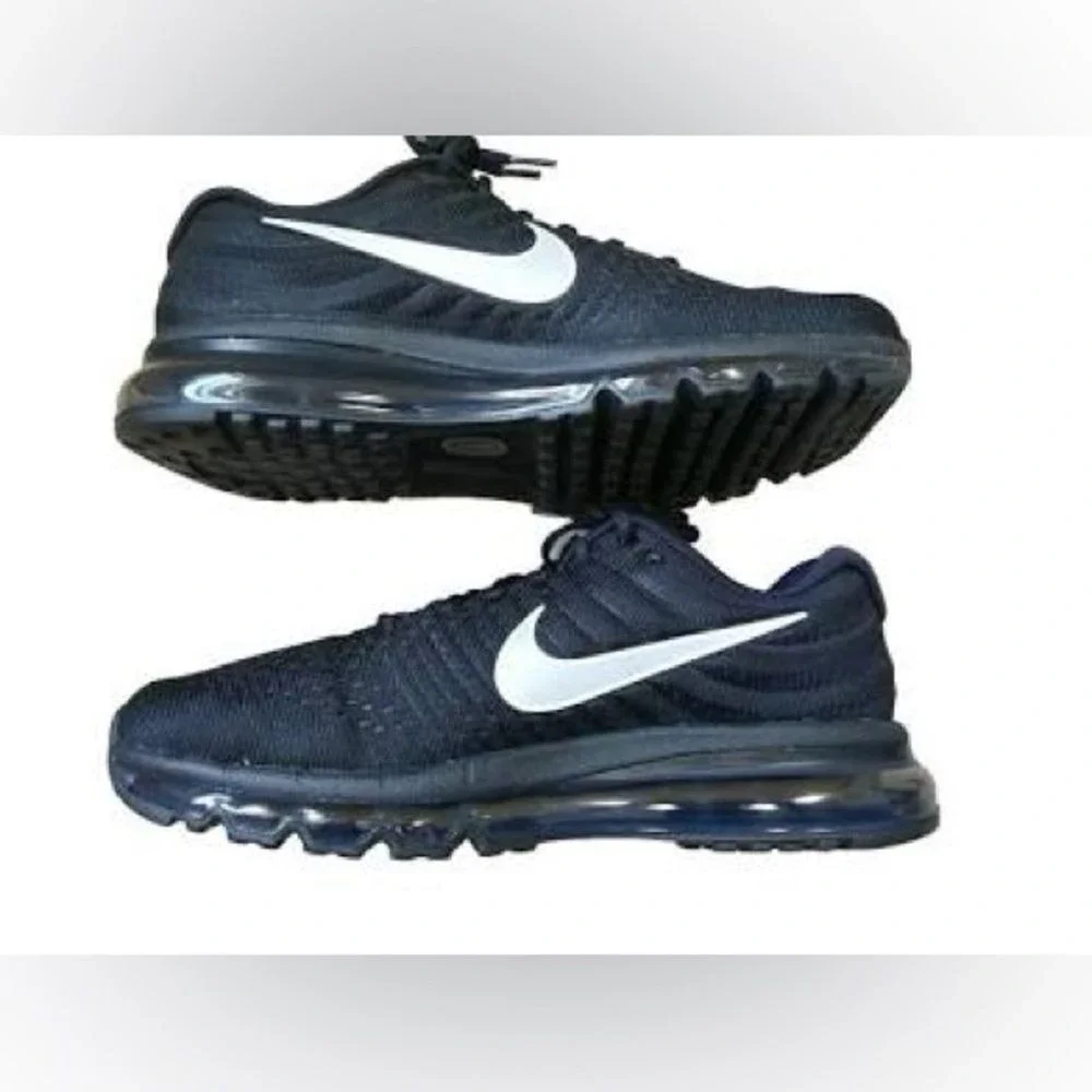NIKE Air Max 2017 9 Unisex Black/White Shoes